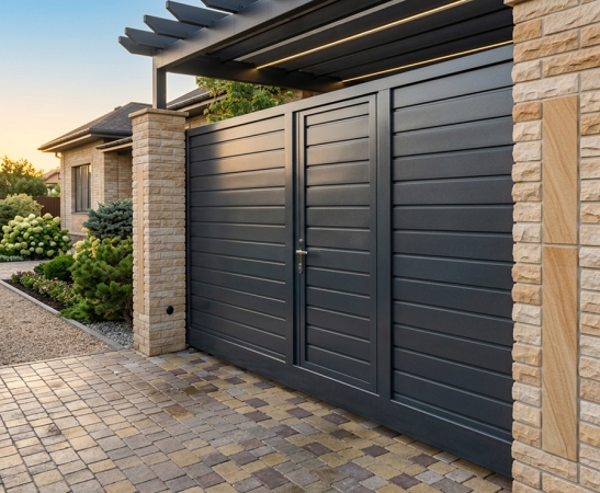 Ворота с калиткой в Ессентуках