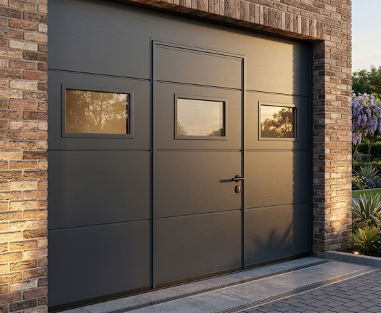 Ворота с окнами в Ессентуках