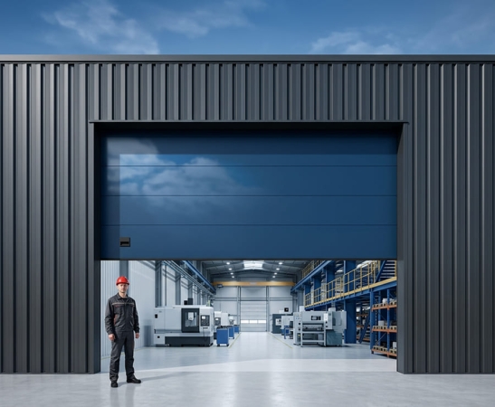 Промышленные ворота Алютех Protrend в Ессентуках