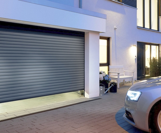 Ворота из роллетного профиля в Ессентуках