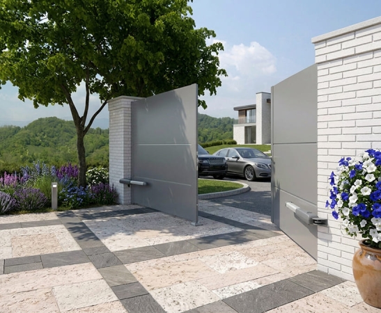 Въездные ворота в Ессентуках